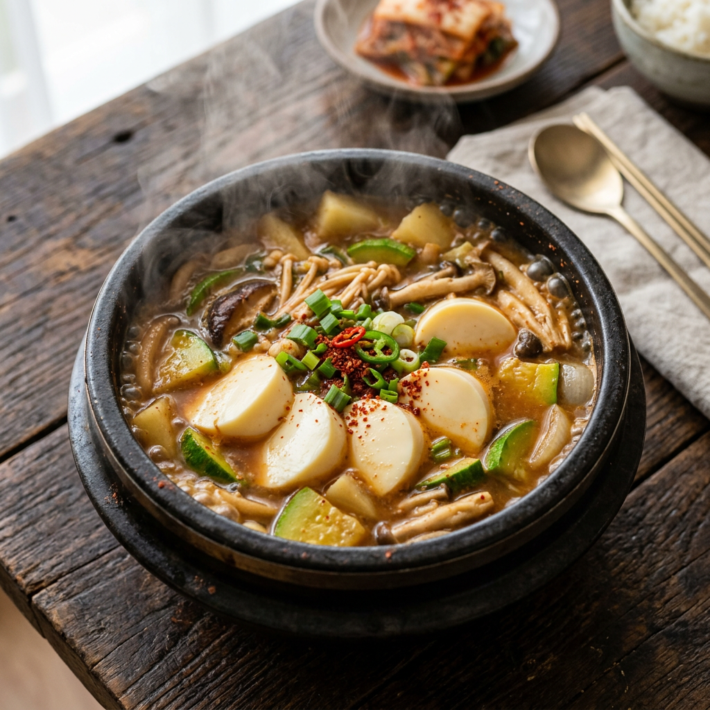 에그토푸 된장찌개